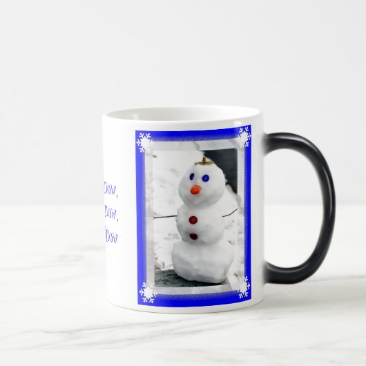 Snowman-Tasse Verwandlungstasse (Rechts)