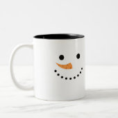 Snowman-Tasse Zweifarbige Tasse (Links)