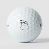 Snowman Taylor Made TP5 Golfbälle 3 pk (Vorderseite)