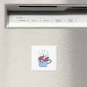 Snowman Tee-Kaffee Magnet (In Situ (Geschirrspüler))