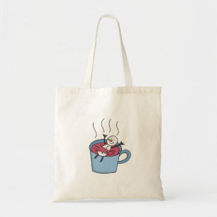 Snowman Tee-Kaffee Tragetasche