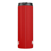 Snowman Thermosbecher (Rückseite)