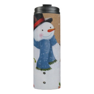 Snowman Thermosbecher