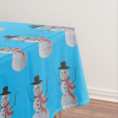 Snowman Tischdecke (Beispiel)