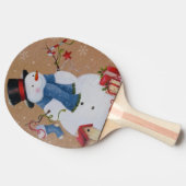 Snowman Tischtennis Schläger (Seitenansicht)