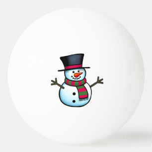 Snowman Tischtennisball