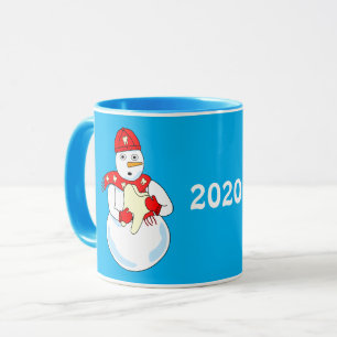 Snowman Tooth Tasse