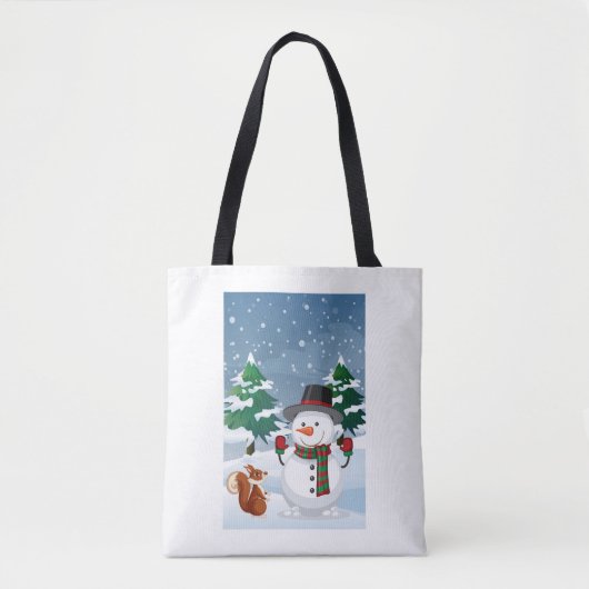 Snowman-Totentasche Tasche (Vorderseite)