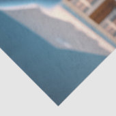 Snowman Town Illustration Large Seidenpapier (Detail)