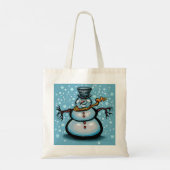 Snowman Tragetasche (Rückseite)