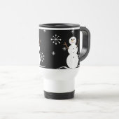 Snowman Travel Mug Reisebecher (VorderseiteRechts)