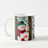 Snowman- u. Kardinalsfreunde Schale Kaffeetasse (Links)