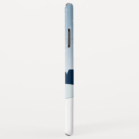 Snowman u. Strumpf-Weihnachten Case-Mate iPhone Hülle (Hinten/Rechts)