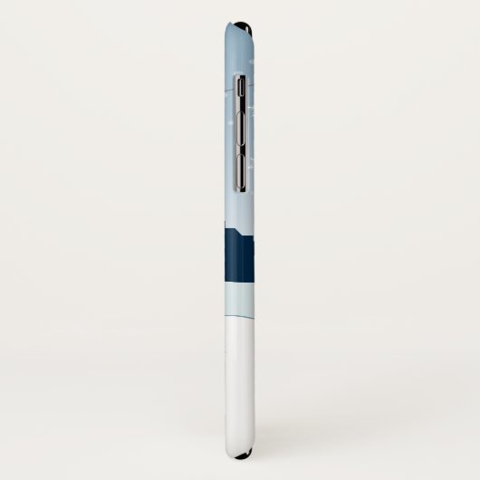 Snowman u. Strumpf-Weihnachten Case-Mate iPhone Hülle (Hinten/Links)