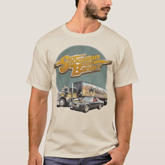 Snowman und der Bandit - Smokey und der Bandit T-Shirt (Vorderseite)