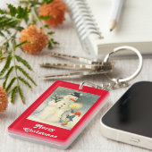 Snowman und Elf Schlüsselanhänger (Vorderseite rechts)