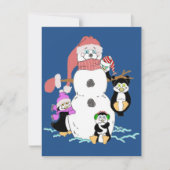 Snowman und Penguin (Vorderseite)