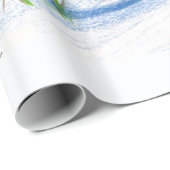 SNOWMAN UND PENGUIN'S SERENADE GESCHENKPAPIER (Rolleneckpunkt)