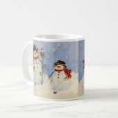 Snowman und Son Kaffeetasse (Vorderseite Links)