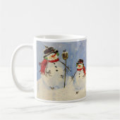 Snowman und Son Kaffeetasse (Links)