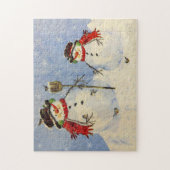 Snowman und Son Puzzle (Vertikal)