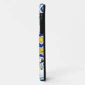 Snowman und Sterne, iPhone 5 Fall Case-Mate iPhone Hülle (Hinten/Links)