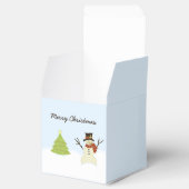 Snowman und Tree Geschenkschachtel (Geöffnet)
