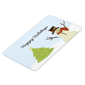 Snowman und Tree Magnet (Linke Seite)