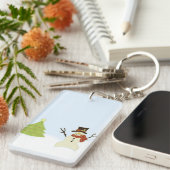 Snowman und Tree Schlüsselanhänger (Vorderseite rechts)