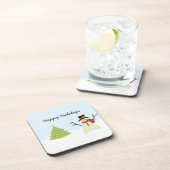Snowman und Tree Untersetzer (Rechte Seite)