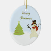 Snowman und Tree Weihnachtsschmuck (Rechts)