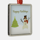 Snowman und Tree Weihnachtsschmuck (Rechts)