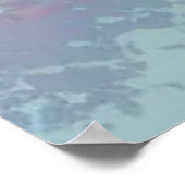 Snowman und Winter Vibes Poster (Ecke)