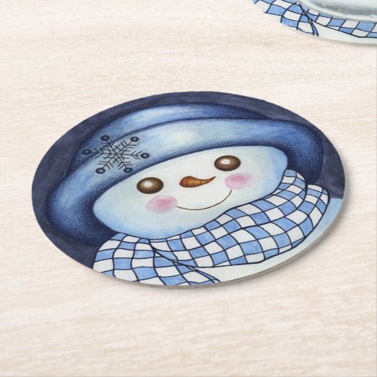 Snowman Untersetzer (Angewinkelt)