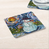 Snowman Untersetzer Set (angewinkelt)