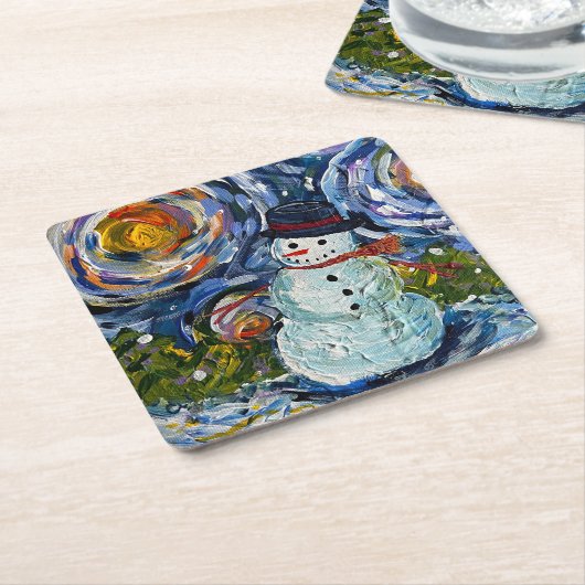 Snowman Untersetzer Set (angewinkelt)