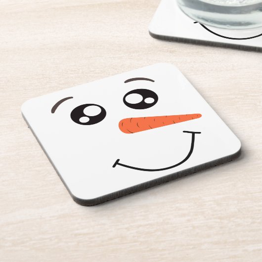 SNOWMAN UNTERSETZER SET (6) (Linke Seite)