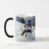 Snowman Verwandlungstasse (Links)