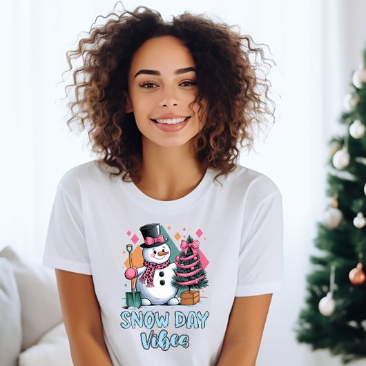 Snowman Vibes Women's T - Shirt