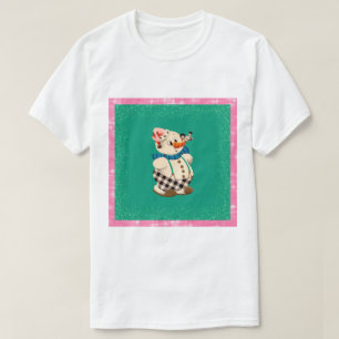 Snowman Vintage Weihnachten T-Shirt
