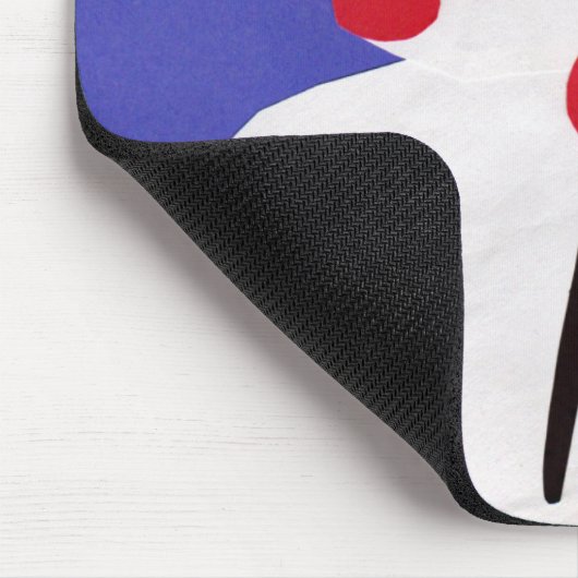 Snowman von VictoriaShaylee Mousepad (Ecke)