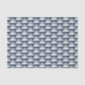 Snowman w/BG - Gewebepapier Seidenpapier (Vorderseite)