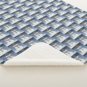 Snowman w/BG - Sherpa Blanket Sherpadecke (3/4)