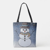 Snowman w/BG (Single) - Tasche (Rückseite)