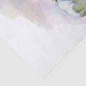 Snowman Watercolor Winter Weihnachten Seidenpapier (Detail)