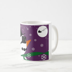 Snowman & Weihnachten Tasse