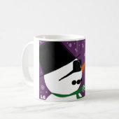 Snowman & Weihnachten Tasse (Vorderseite Links)