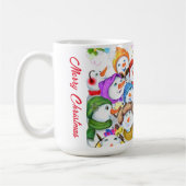Snowman Weihnachts-Party-Tasse Kaffeetasse (Links)