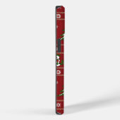 Snowman Weihnachts-T-Shirt Urlaub Winter Sweatstil Case-Mate iPhone Hülle (Rückseite / Rechts)