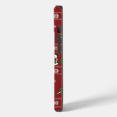 Snowman Weihnachts-T-Shirt Urlaub Winter Sweatstil Case-Mate iPhone Hülle (Rückseite / Links)